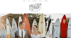 Desktop Screenshot of melissaergo.com